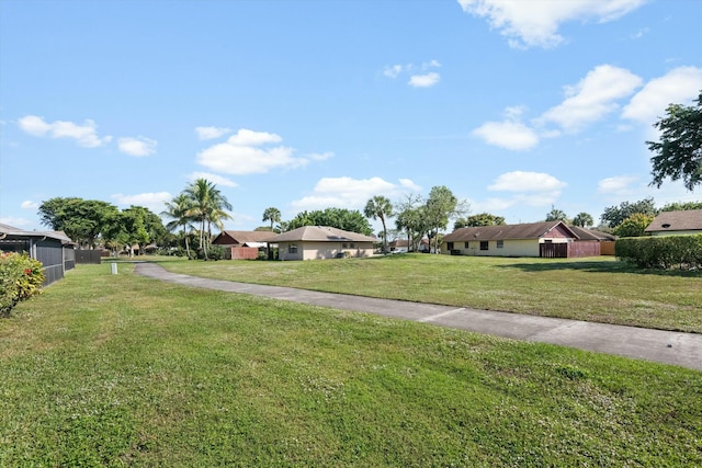 view of yard