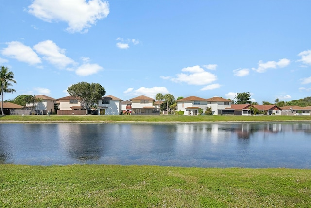 property view of water