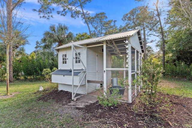 exterior space featuring cooling unit