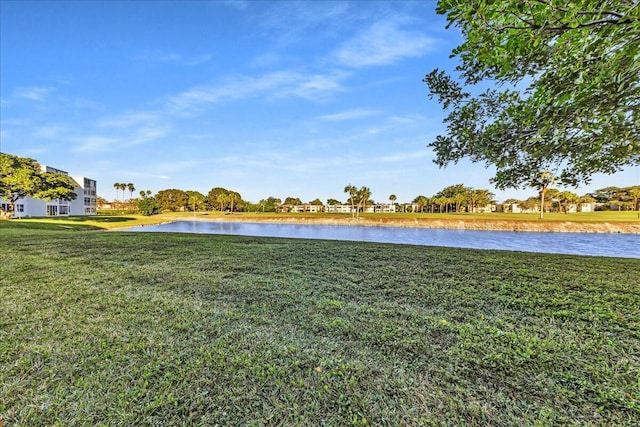 property view of water