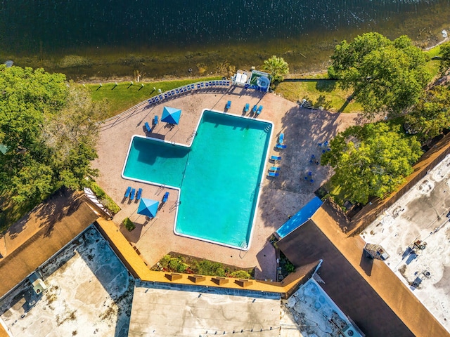 view of pool