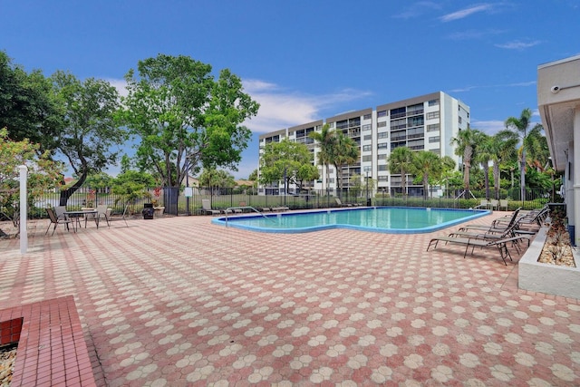 view of swimming pool