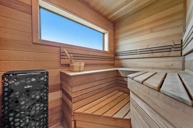 view of sauna / steam room