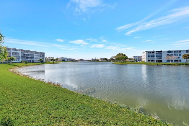 property view of water