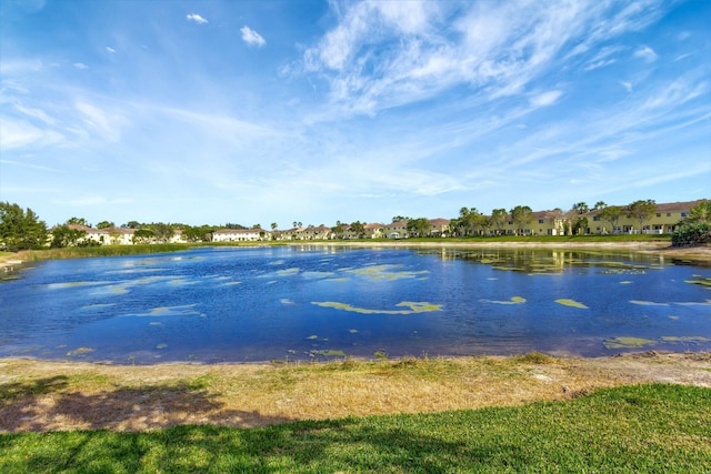 property view of water