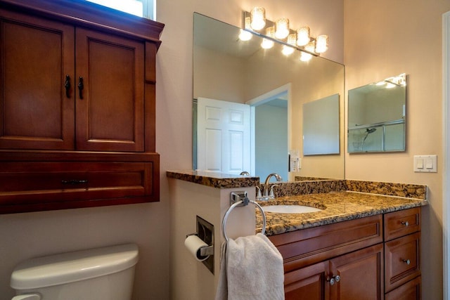 732 SW Rocky Bayou Ter, Port Saint Lucie, FL 34986 - bathroom with toilet and vanity