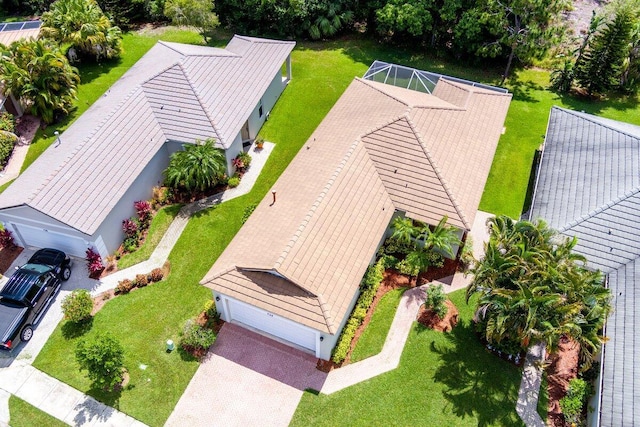 drone / aerial view