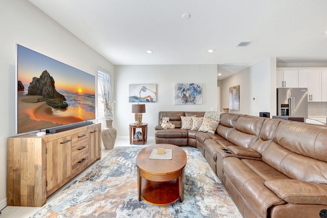 9633 Mosler Trl, Lake Worth, FL 33467 - living room with baseboards and recessed lighting