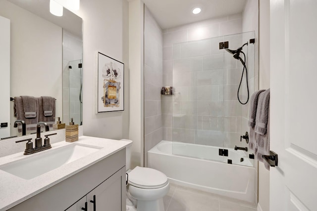9633 Mosler Trl, Lake Worth, FL 33467 - full bath with vanity and bathtub / shower combination
