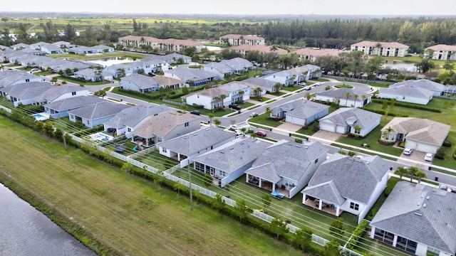 9633 Mosler Trl, Lake Worth, FL 33467 - aerial perspective of suburban area with a nearby body of water