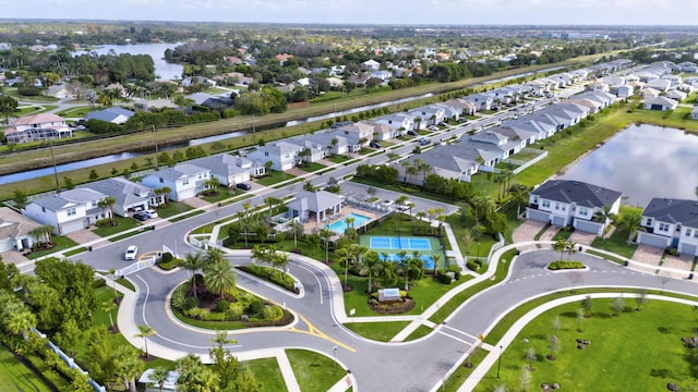 9633 Mosler Trl, Lake Worth, FL 33467 - aerial view of property's location featuring nearby suburban area and a nearby body of water