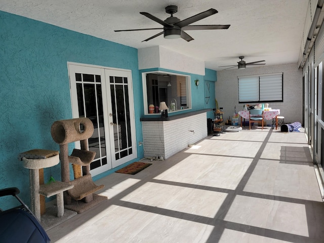1821 N 50th Ave, Hollywood, FL 33021 - sunroom / solarium featuring french doors