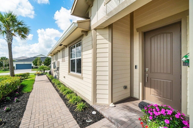 view of property entrance