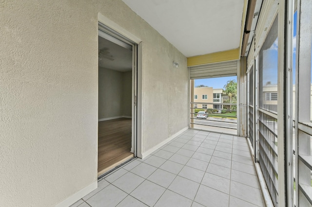 364 Capri H, Delray Beach, FL 33484 - view of unfurnished sunroom
