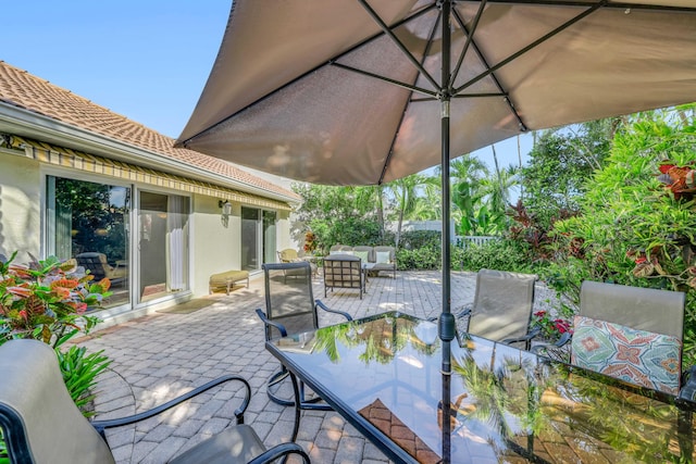 view of patio / terrace with outdoor lounge area