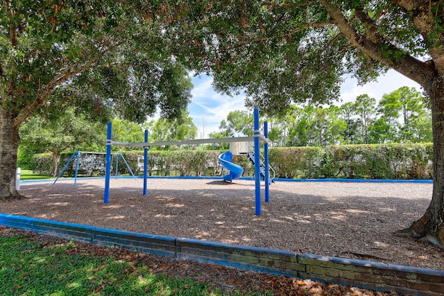 view of communal playground