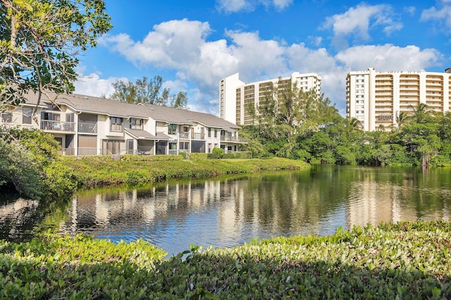 property view of water