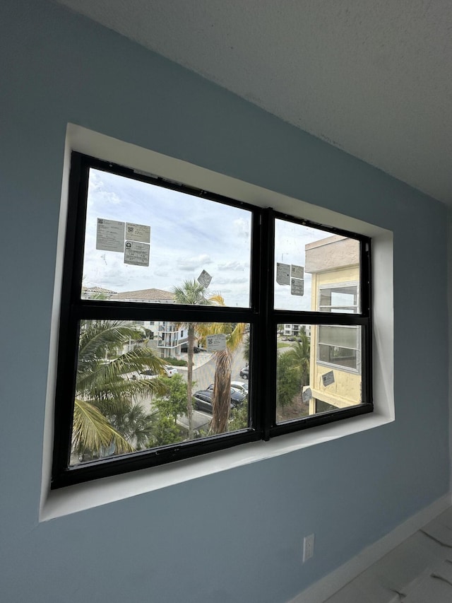 interior details with baseboards