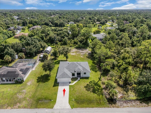 604 Lake Ave, Lehigh Acres, FL 33972 - bird's eye view