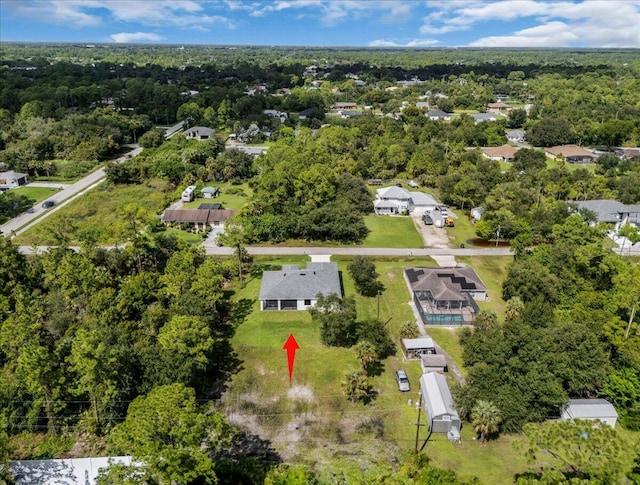 604 Lake Ave, Lehigh Acres, FL 33972 - drone / aerial view