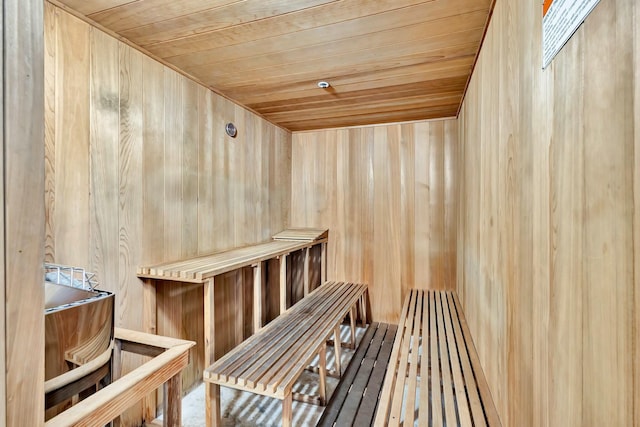 view of sauna / steam room