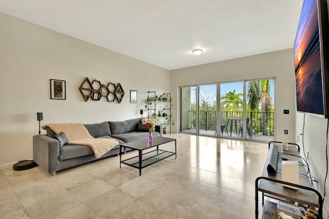 view of living room