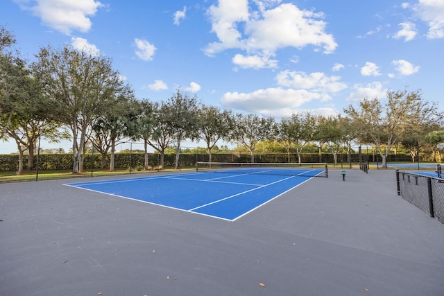 3036 Calle Valencia, West Palm Beach, FL 33409 - view of sport court with fence