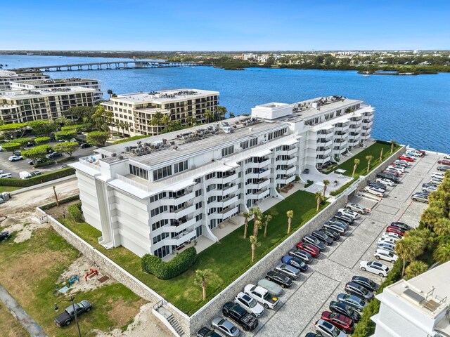 2773 S Ocean Blvd Unit 3140, Palm Beach, FL 33480 - birds eye view of property featuring a water view