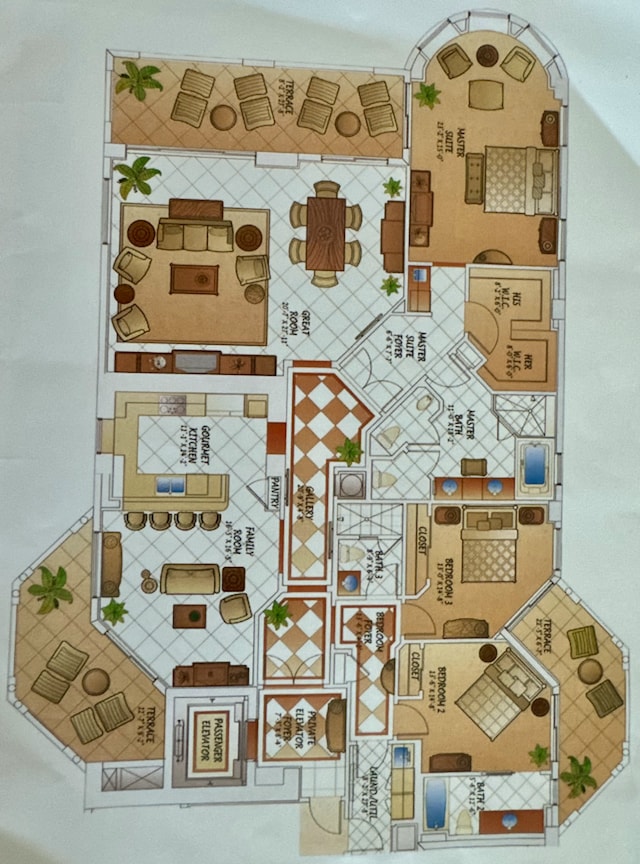 floor plan / room layout