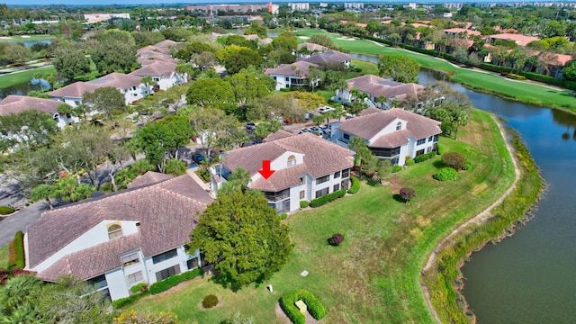 15334 Strathearn Dr Unit 12104, Delray Beach, FL 33446 - aerial view of residential area with a nearby body of water