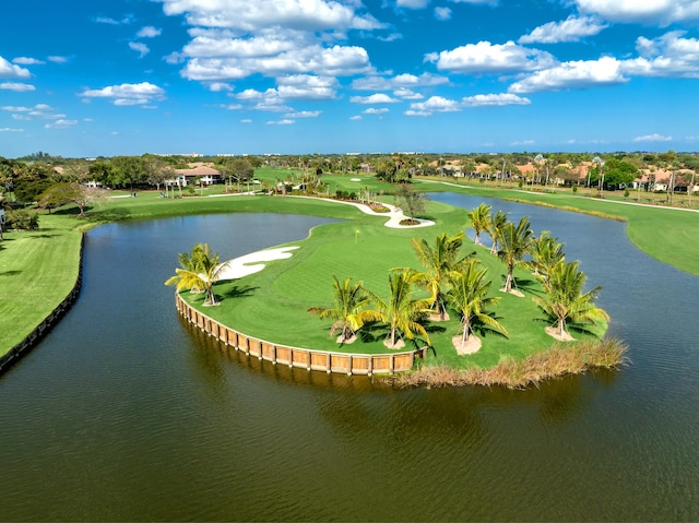 15334 Strathearn Dr Unit 12104, Delray Beach, FL 33446 - aerial view of a large body of water and a local golf course