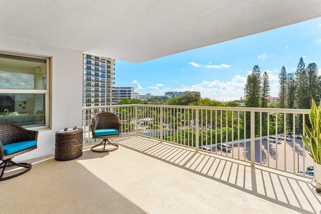 875 E Camino Real Unit 7E, Boca Raton, FL 33432 - view of balcony