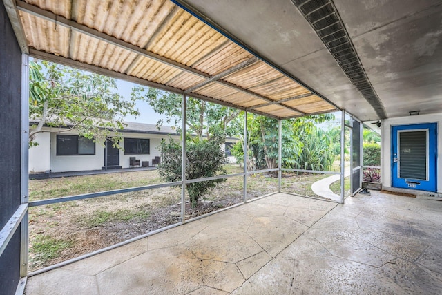 431 SW 1st Ave, Boynton Beach, FL 33435 - view of unfurnished sunroom