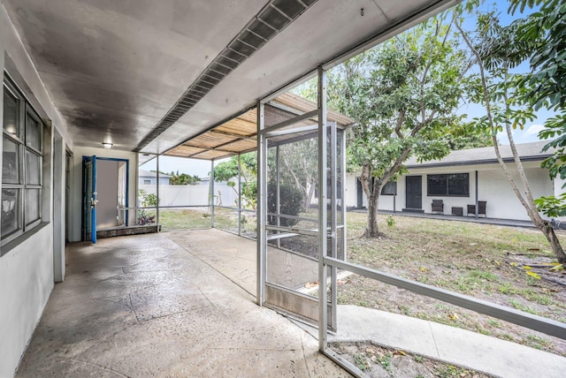 431 SW 1st Ave, Boynton Beach, FL 33435 - view of unfurnished sunroom