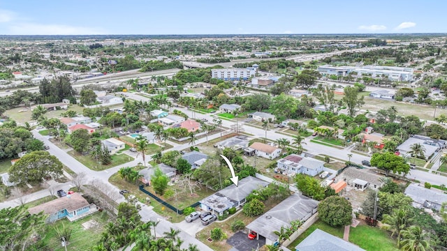 431 SW 1st Ave, Boynton Beach, FL 33435 - birds eye view of property