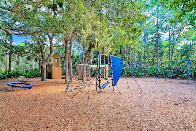 view of community playground