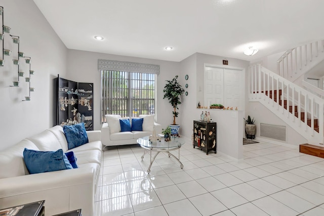 9602 Fox Trot Ln, Boca Raton, FL 33496 - living room with light tile patterned floors