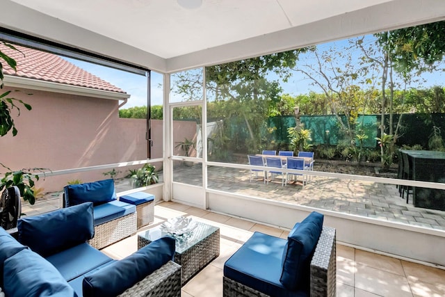 9602 Fox Trot Ln, Boca Raton, FL 33496 - view of sunroom / solarium