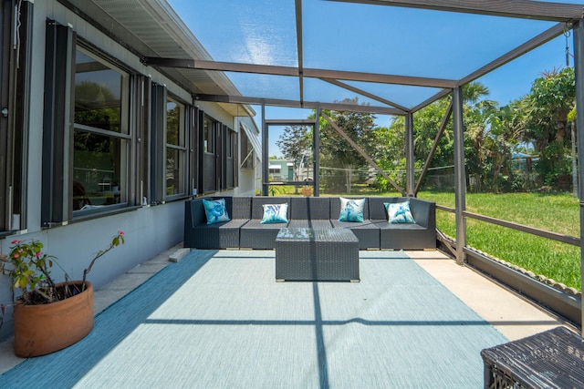 306 Fernandina St, Fort Pierce, FL 34949 - sunroom / solarium with outdoor lounge area
