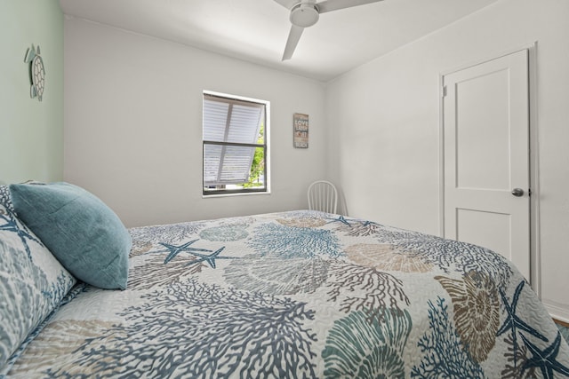 306 Fernandina St, Fort Pierce, FL 34949 - bedroom featuring ceiling fan