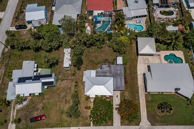 306 Fernandina St, Fort Pierce, FL 34949 - aerial view of property's location featuring a pool area