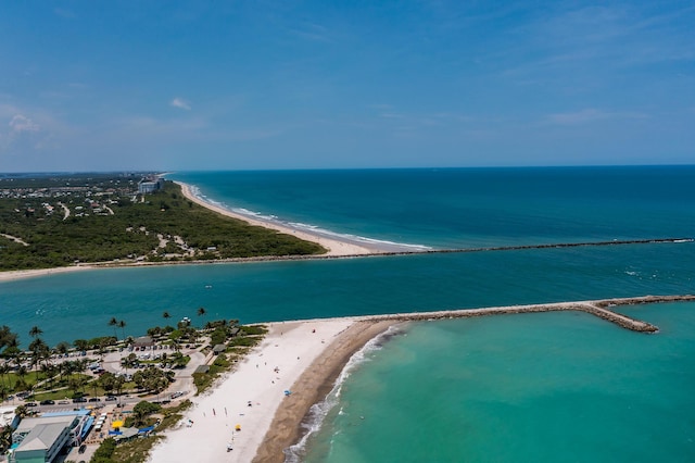 306 Fernandina St, Fort Pierce, FL 34949 - aerial view of expansive beach