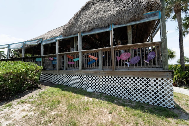 306 Fernandina St, Fort Pierce, FL 34949 - view of rear view of house