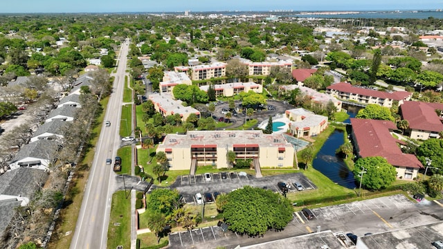 2050 Oleander Blvd Unit 1106, Fort Pierce, FL 34950 - aerial view of property and surrounding area with a nearby body of water