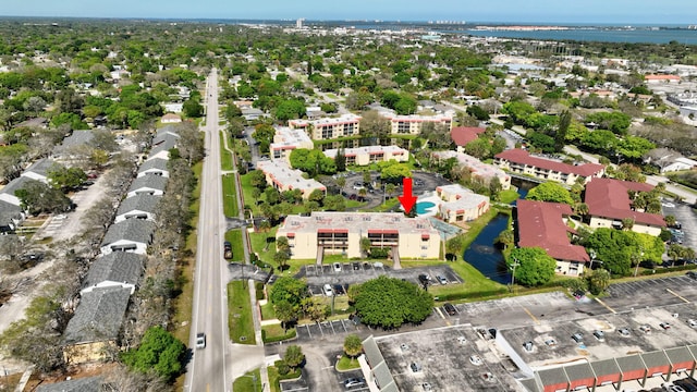 2050 Oleander Blvd Unit 1106, Fort Pierce, FL 34950 - aerial view of property and surrounding area with a large body of water