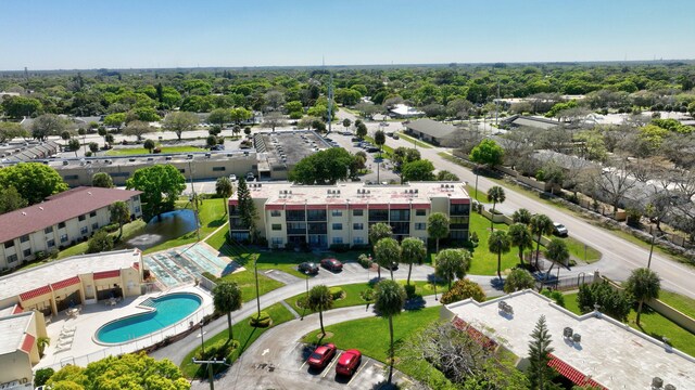 2050 Oleander Blvd Unit 1106, Fort Pierce, FL 34950 - aerial view of a pool
