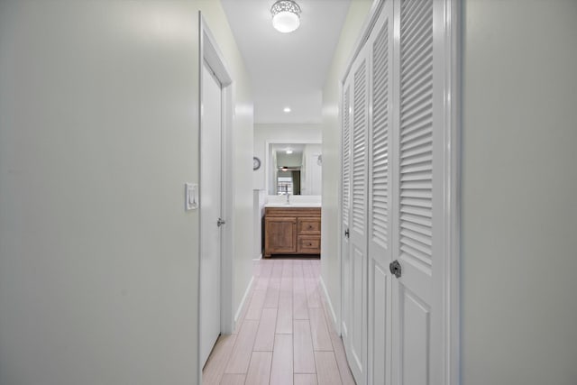 10137 S 42nd Ave S, Boynton Beach, FL 33436 - corridor with recessed lighting and baseboards