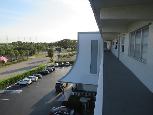 exterior view of stucco siding
