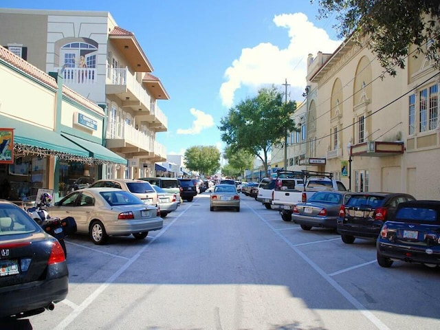 view of street