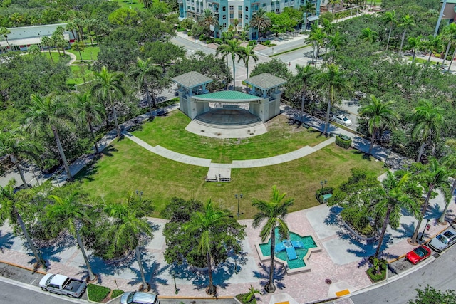 aerial view